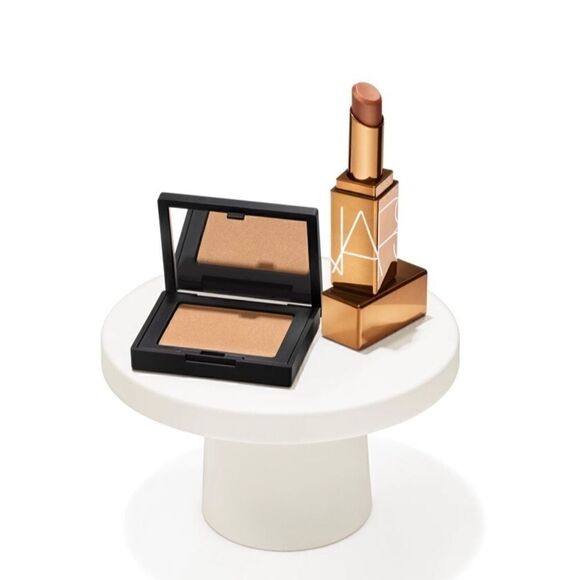 NARS Laguna Bronzing Powder and Afterglow Lip Balm - Picture 2 of 2